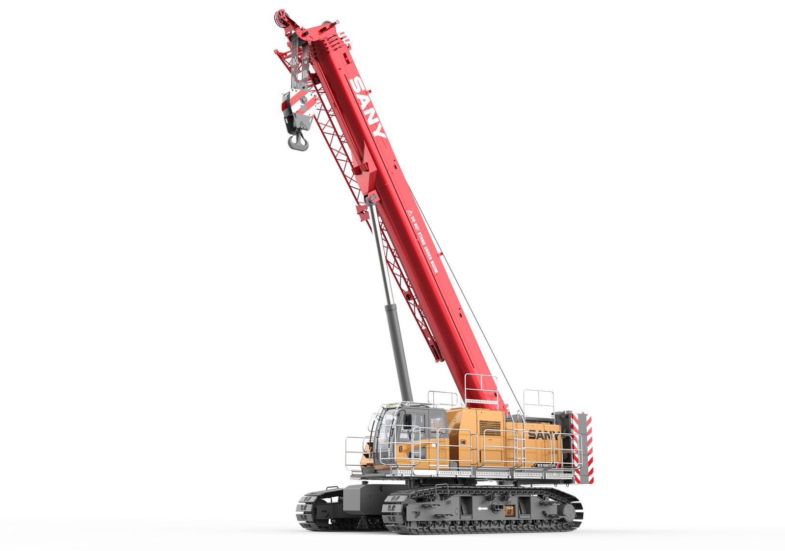 Sany SCE1000TB-EV 100t Pure Electric Telescopic Boom Crawler Crane - Sany Crane